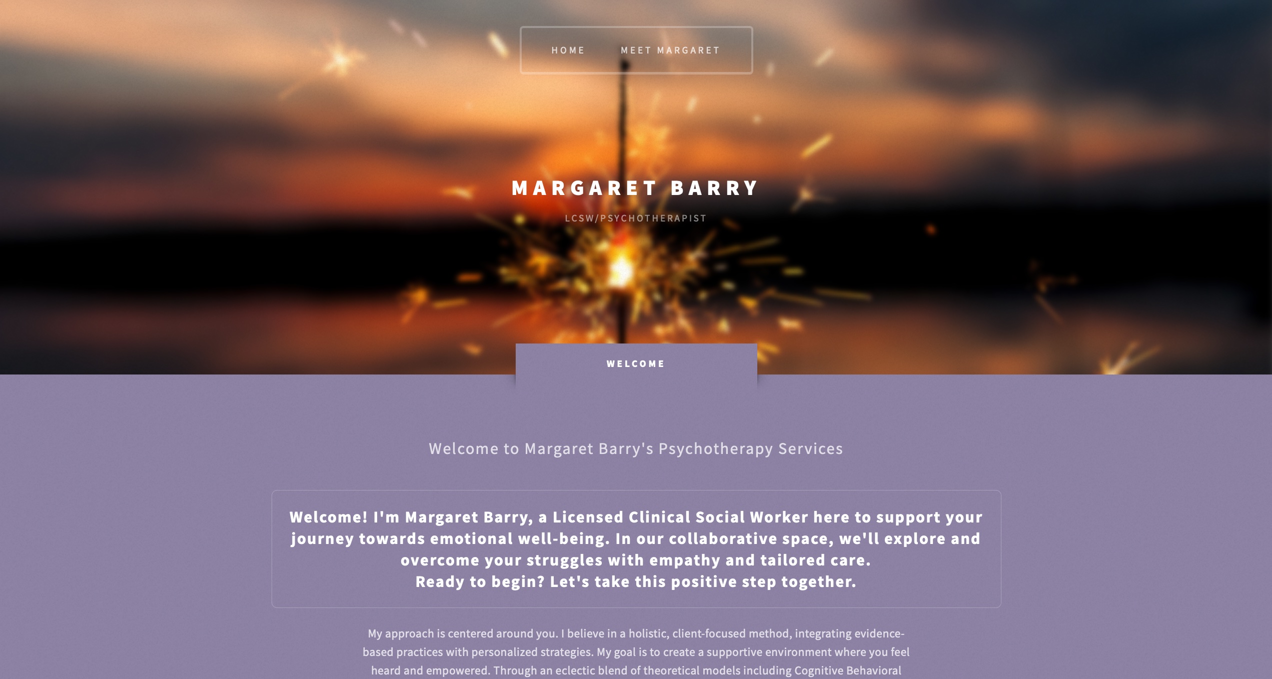 Margarets Website Photo